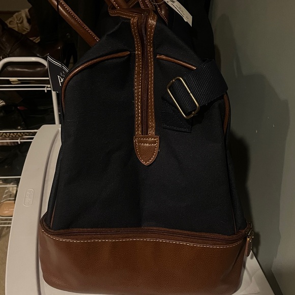 Polo by Ralph Lauren Navy and Brown Travel classic traveler Duffel bag - Picture 4 of 4